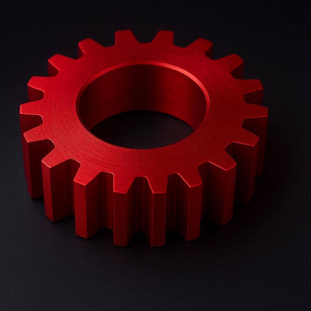 Anodowanie barwne aluminium CNC
